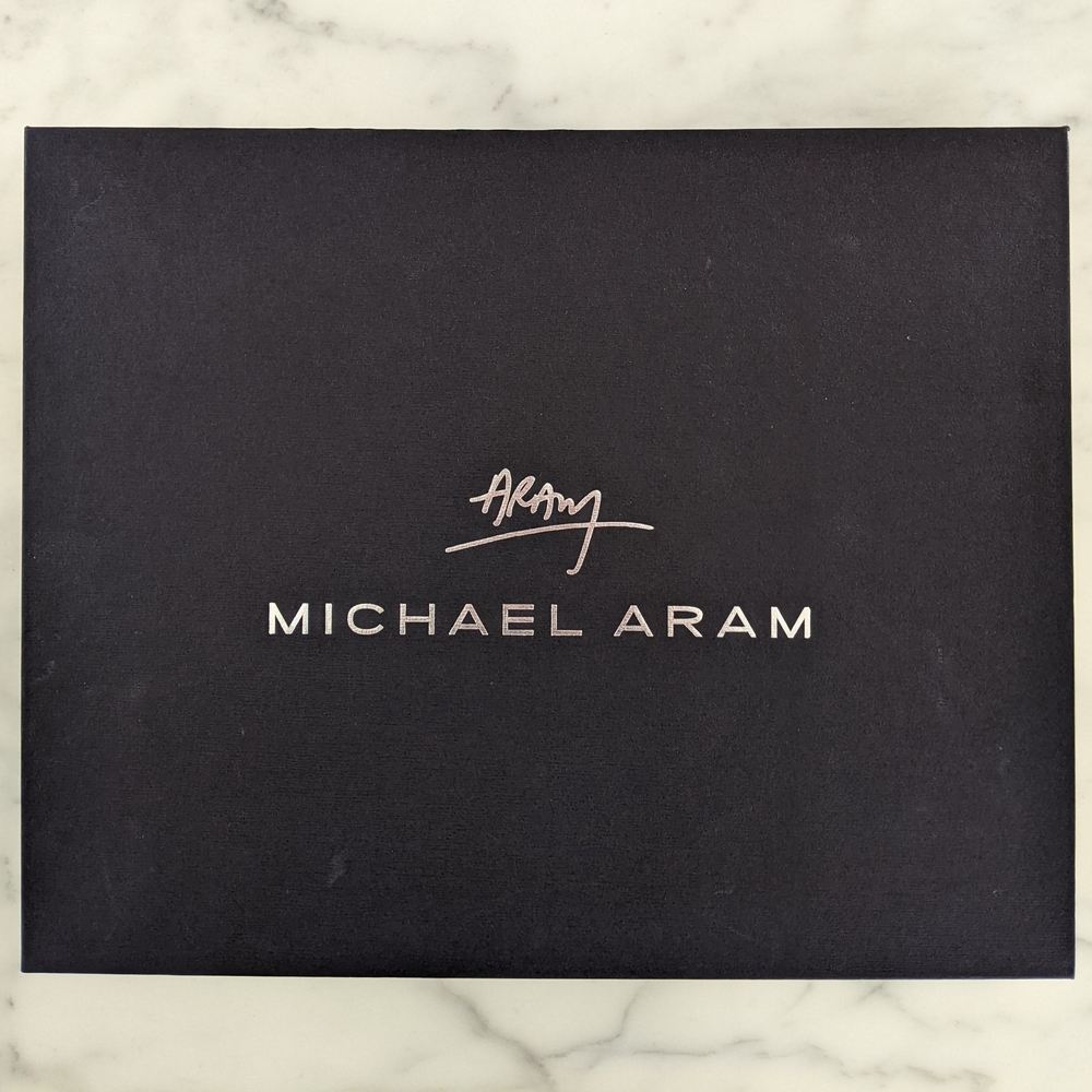 Michael Aram 100% AUTHENTIC Large Black Gift Box With Bag.
